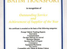 Obraz  Service Excellence Award 2002
