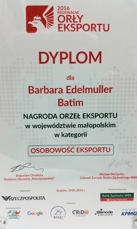 Nagroda Orła Eksportu 2016