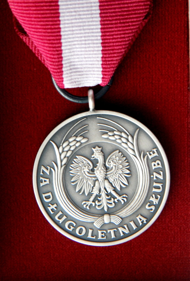 Nagroda Srebrny Medal Za Długoletnią Służbę 2015
